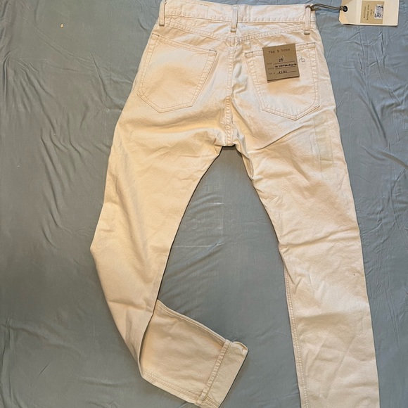 Rag And Bone White Jeans NWT Size 28 - Picture 6 of 6